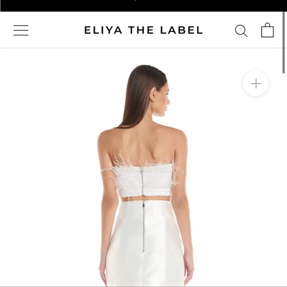 Eliya the Label Heather top NWT SIZE LARGE - Picture 3 of 4